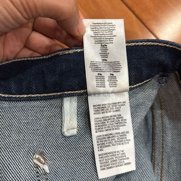 NWT MOTHER Women's Patch Pocket Rambler Zip Sneak Jeans size 26 - Picture 9 of 15